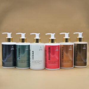 body lotion della linea uomo di alchimia soap varie profumazioni (oud,vetiver, cedar, bourbon, sandalo, tobacco)