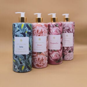 Saponi liquidi della linea Fiori di Alchimia di Alchimia Soap, varie profumazioni (peonia, magnolia, rosa, iris)