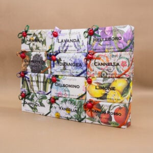 SAPONETTE SOLIDO LINEA CLASSICA LADYBUG DI ALCHIMIA SOAP, VARIE PROFUMAZIONI