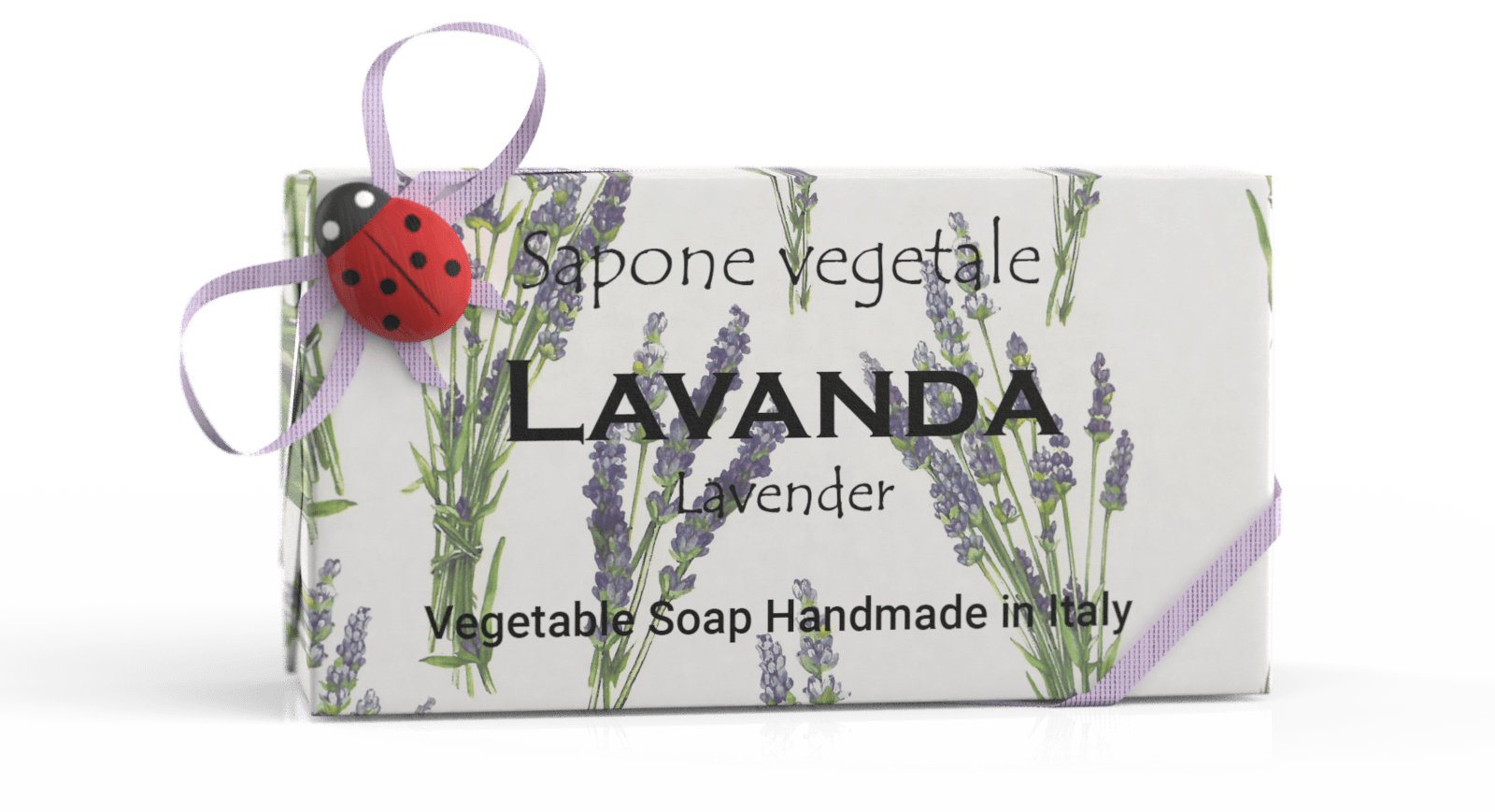 sapone solido alla lavanda linea ladybug di alchimia soap
