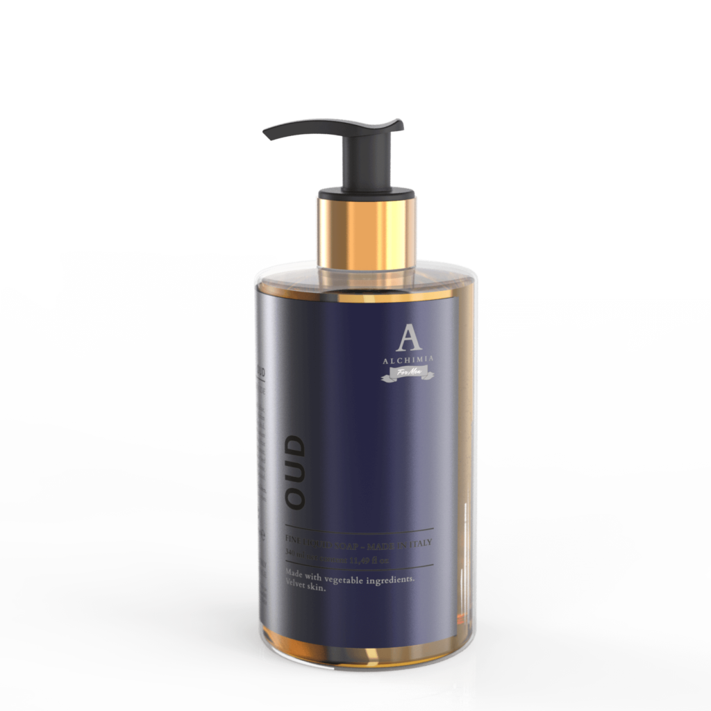 liquid soap oud Alchimia Soap for men