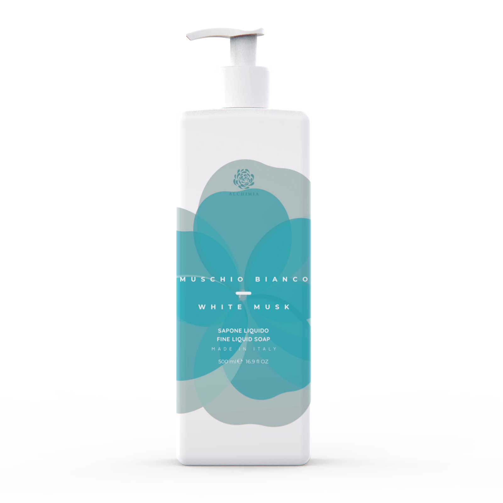 sapone liquido al muschio bianco di Alchimia Soap in vendita online