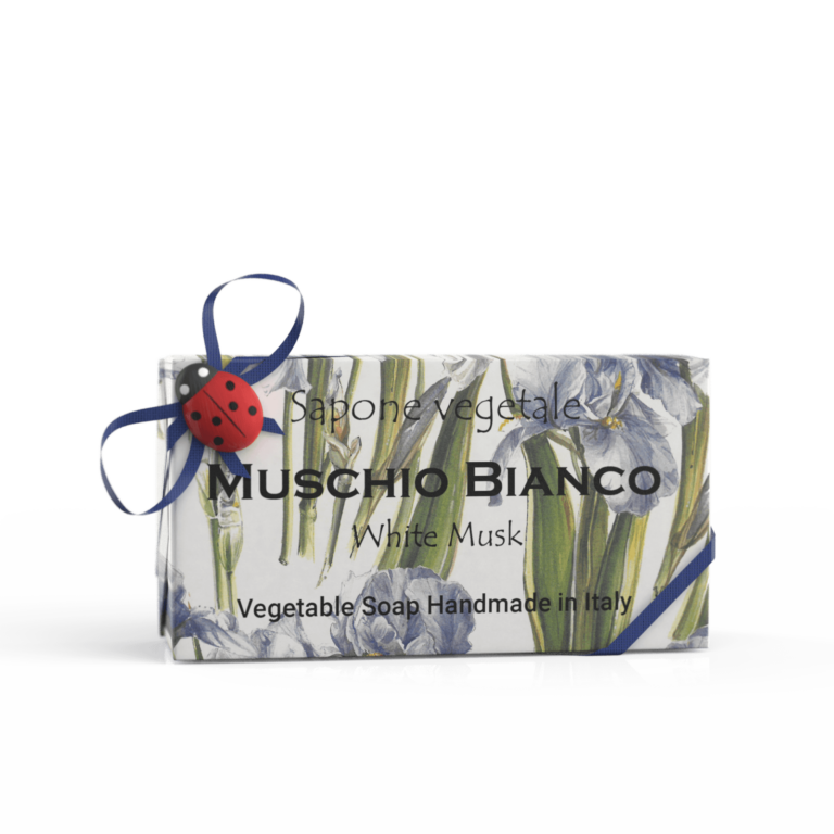 sapone solido vegetale al muschio bianco di Alchimia Soap in vendita online