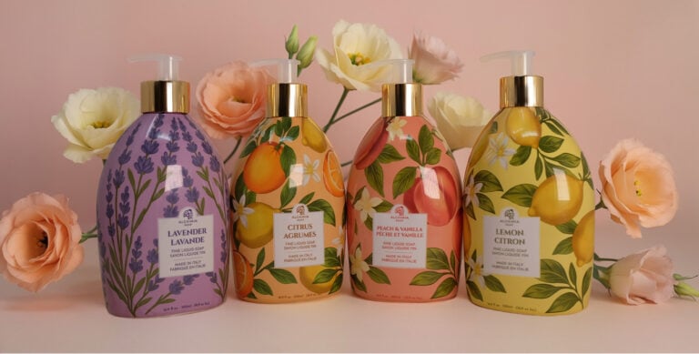 saponi artigianali con fragranze primaverili