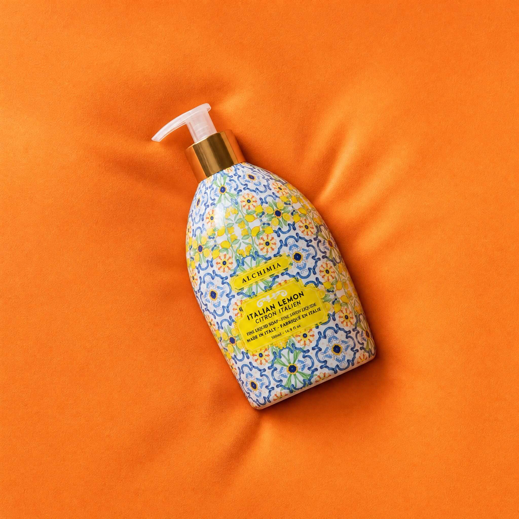 sapone liquido al limone