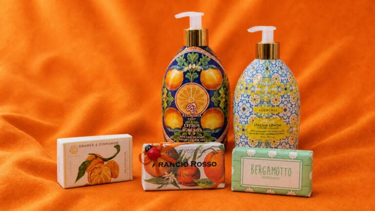 prodotti corpo e saponi agli agrumi made in Italy